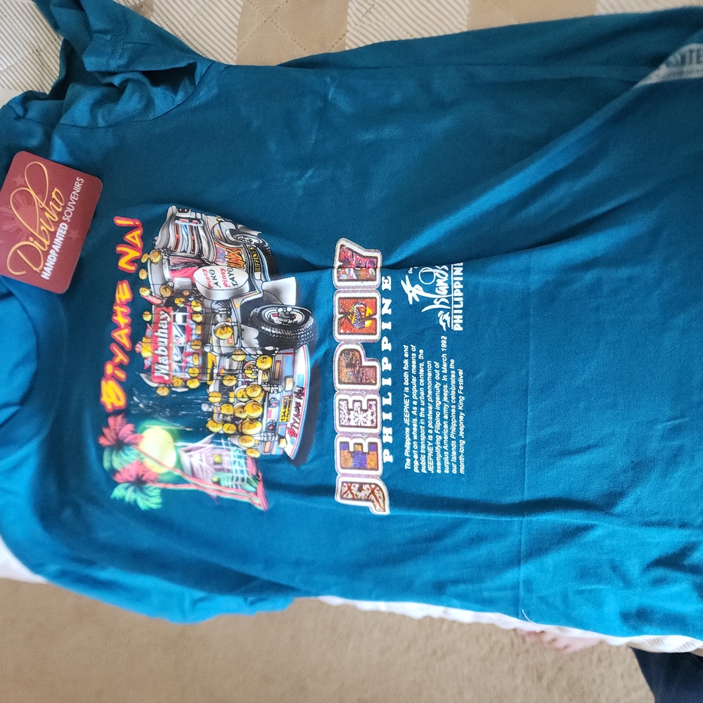 Blue Graphic Short Sleeve Tee